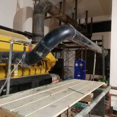 Generator Pipe Line With Others Work