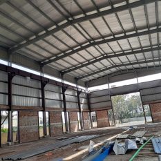 Steel Building Erection & Fabrication Work.